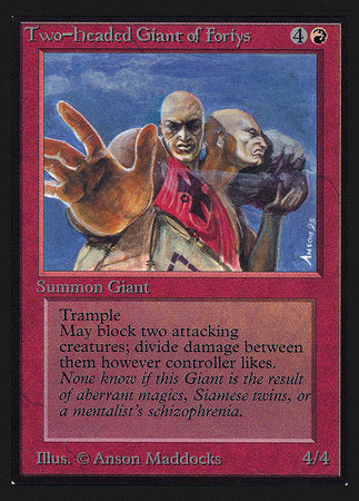 Two-Headed Giant of Foriys (CE) [Collectors’ Edition] | Dumpster Cat Games