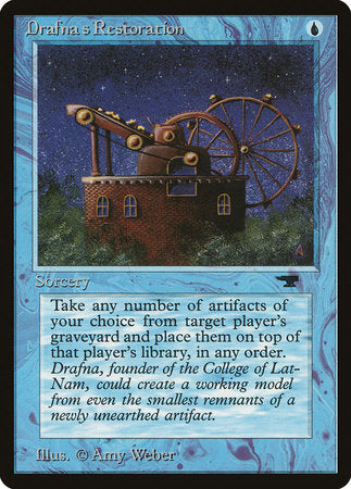 Drafna's Restoration [Antiquities] | Dumpster Cat Games