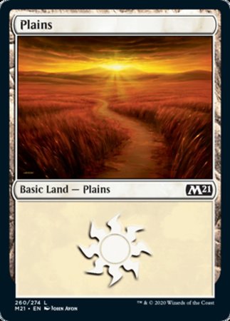 Plains [Core Set 2021] | Dumpster Cat Games