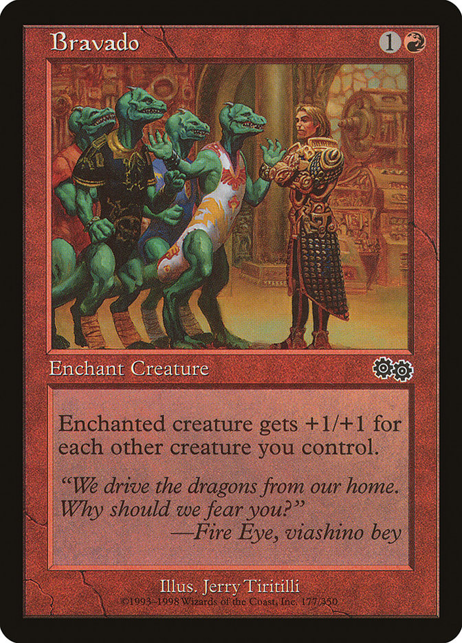 Bravado [Urza's Saga] | Dumpster Cat Games