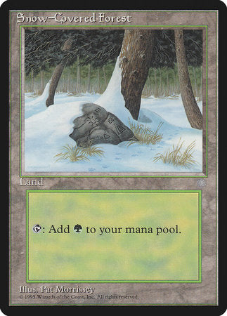 Snow-Covered Forest [Ice Age] | Dumpster Cat Games