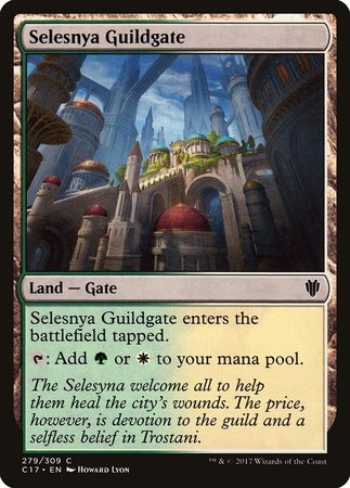 Selesnya Guildgate [Commander 2017] | Dumpster Cat Games