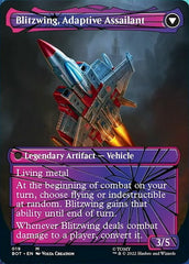 Blitzwing, Cruel Tormentor // Blitzwing, Adaptive Assailant (Shattered Glass) [Universes Beyond: Transformers] | Dumpster Cat Games