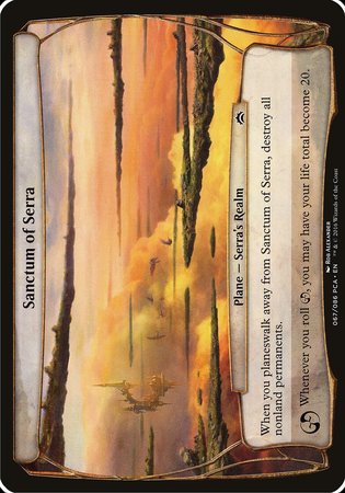 Sanctum of Serra (Planechase Anthology) [Planechase Anthology Planes] | Dumpster Cat Games