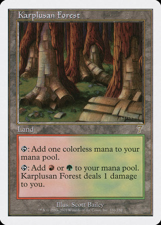 Karplusan Forest [Seventh Edition] | Dumpster Cat Games