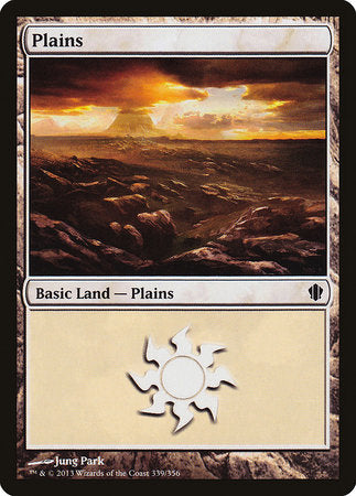 Plains (339) [Commander 2013] | Dumpster Cat Games