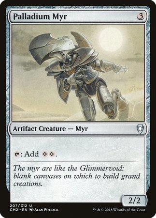 Palladium Myr [Commander Anthology Volume II] | Dumpster Cat Games