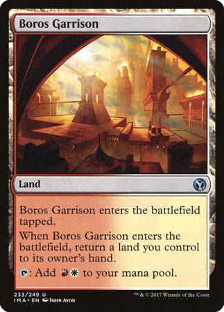 Boros Garrison [Iconic Masters] | Dumpster Cat Games