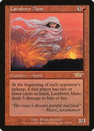 Lavaborn Muse [Legions] | Dumpster Cat Games