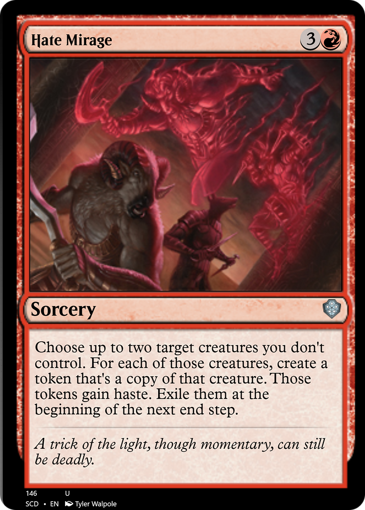 Hate Mirage [Starter Commander Decks] | Dumpster Cat Games