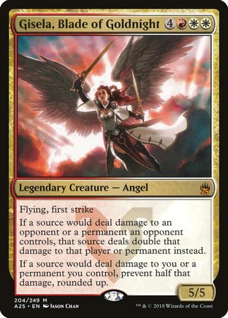 Gisela, Blade of Goldnight [Masters 25] | Dumpster Cat Games