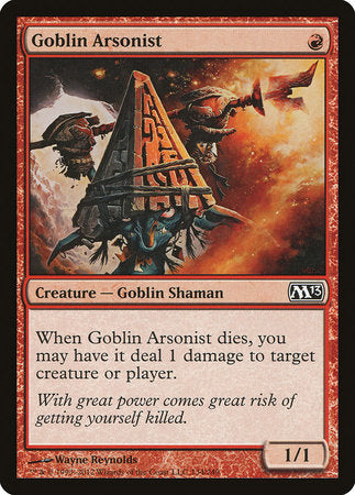 Goblin Arsonist [Magic 2013] | Dumpster Cat Games