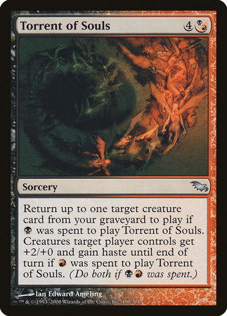Torrent of Souls [Shadowmoor] | Dumpster Cat Games