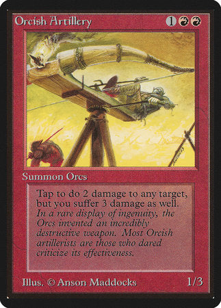 Orcish Artillery [Limited Edition Beta] | Dumpster Cat Games