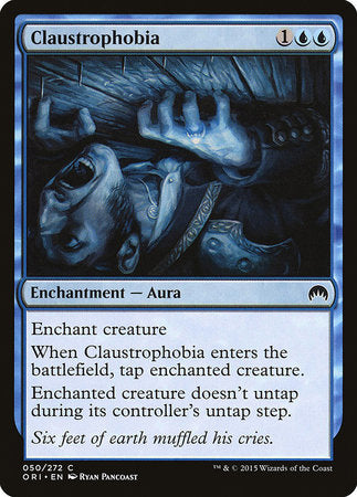 Claustrophobia [Magic Origins] | Dumpster Cat Games