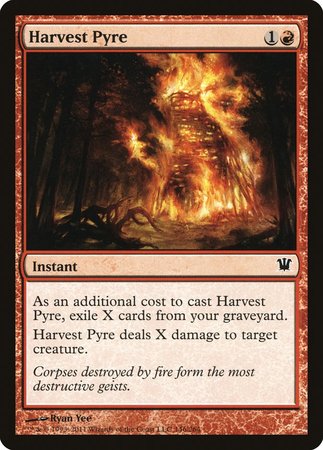 Harvest Pyre [Innistrad] | Dumpster Cat Games