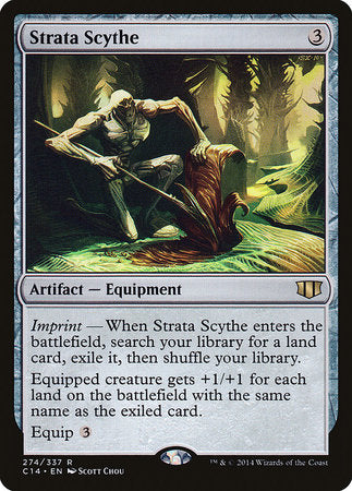 Strata Scythe [Commander 2014] | Dumpster Cat Games