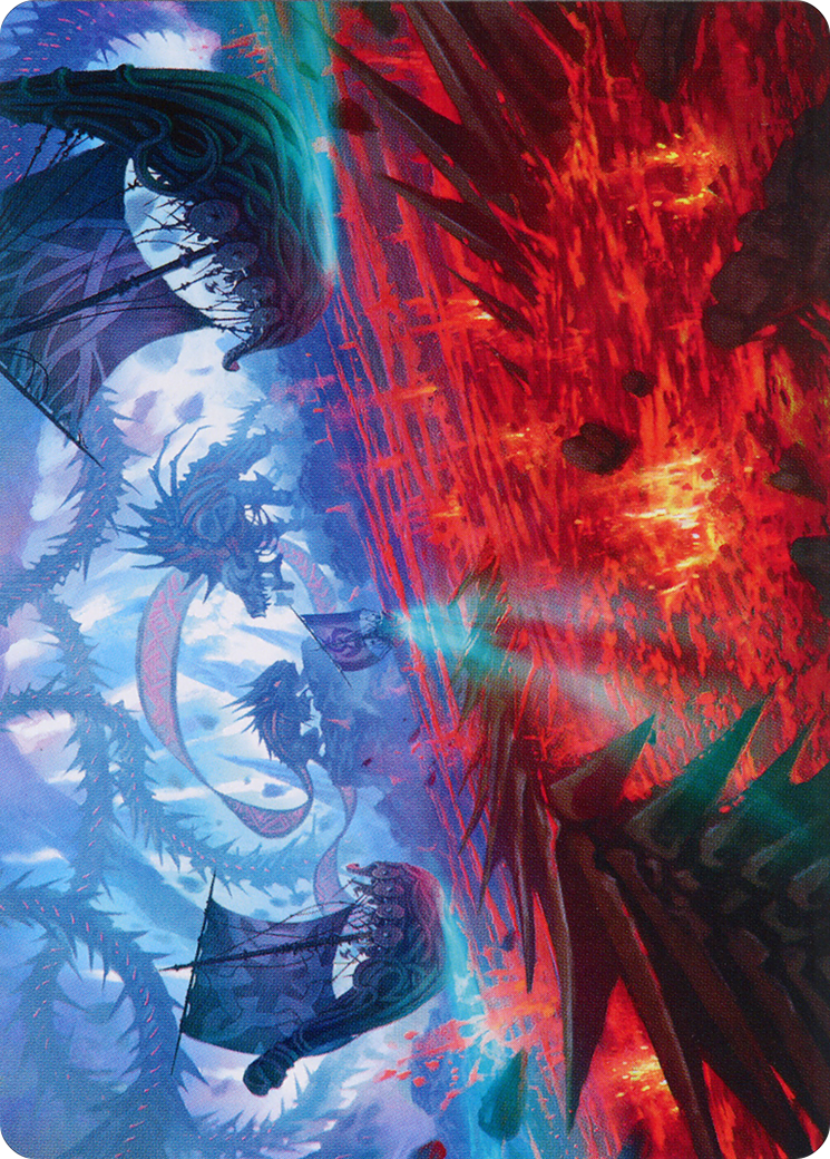 Invasion of Kaldheim Art Card [March of the Machine Art Series] | Dumpster Cat Games