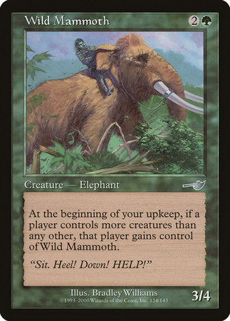 Wild Mammoth [Nemesis] | Dumpster Cat Games