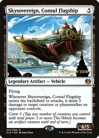 Skysovereign, Consul Flagship [Kaladesh Promos] | Dumpster Cat Games
