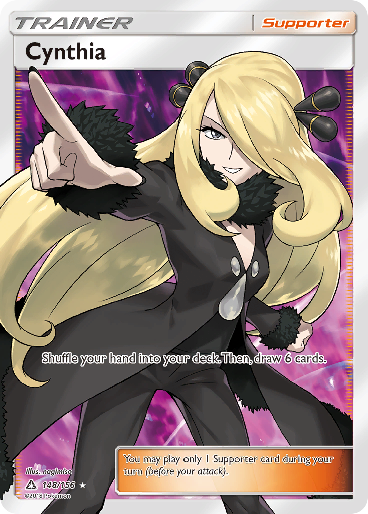 Cynthia (148/156) [Sun & Moon: Ultra Prism] | Dumpster Cat Games