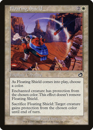 Floating Shield [Torment] | Dumpster Cat Games