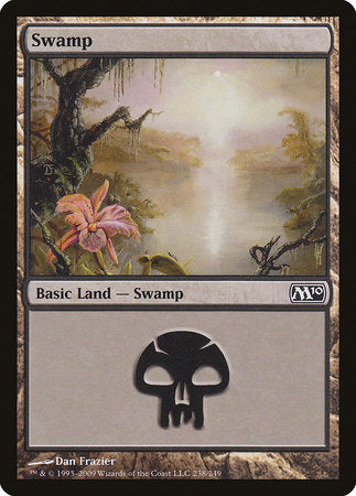 Swamp (238) [Magic 2010] | Dumpster Cat Games