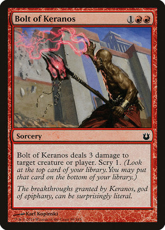 Bolt of Keranos [Born of the Gods] | Dumpster Cat Games