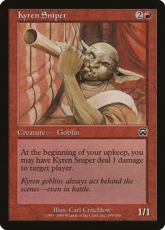Kyren Sniper [Mercadian Masques] | Dumpster Cat Games