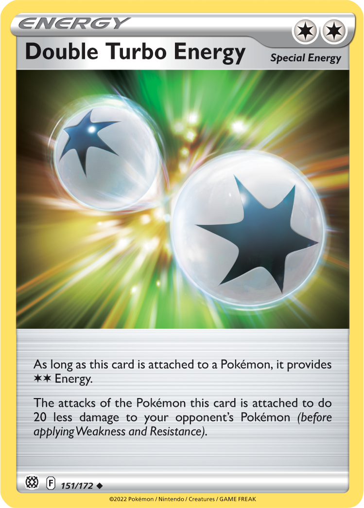 Double Turbo Energy (151/172) [Sword & Shield: Brilliant Stars] | Dumpster Cat Games