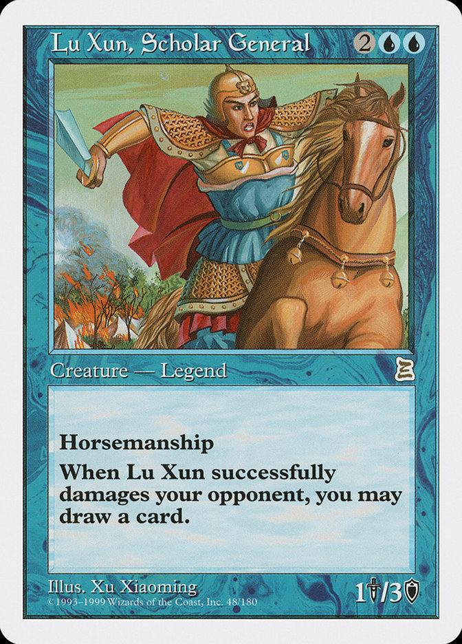 Lu Xun, Scholar General [Portal Three Kingdoms] | Dumpster Cat Games