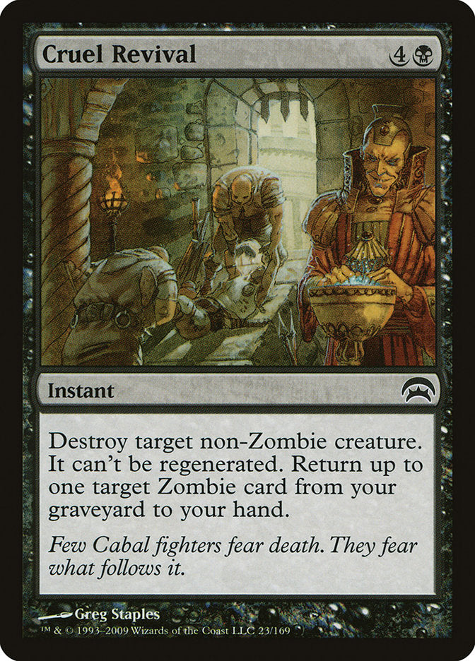 Cruel Revival [Planechase] | Dumpster Cat Games