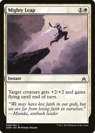 Mighty Leap [Oath of the Gatewatch] | Dumpster Cat Games
