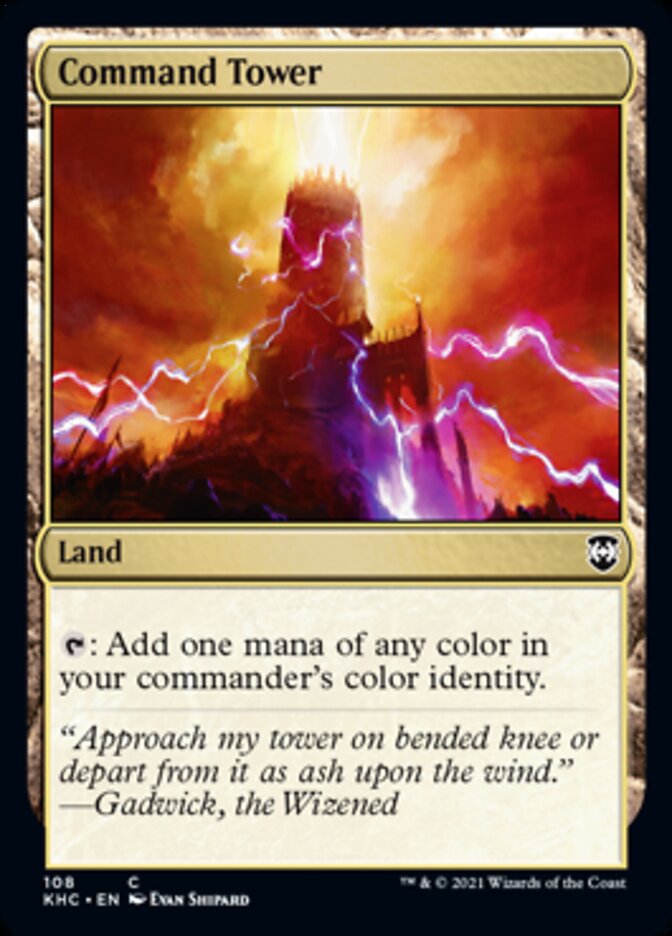 Command Tower [Kaldheim Commander] | Dumpster Cat Games