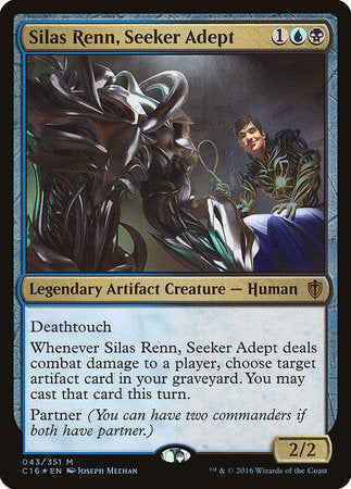 Silas Renn, Seeker Adept [Commander 2016] | Dumpster Cat Games