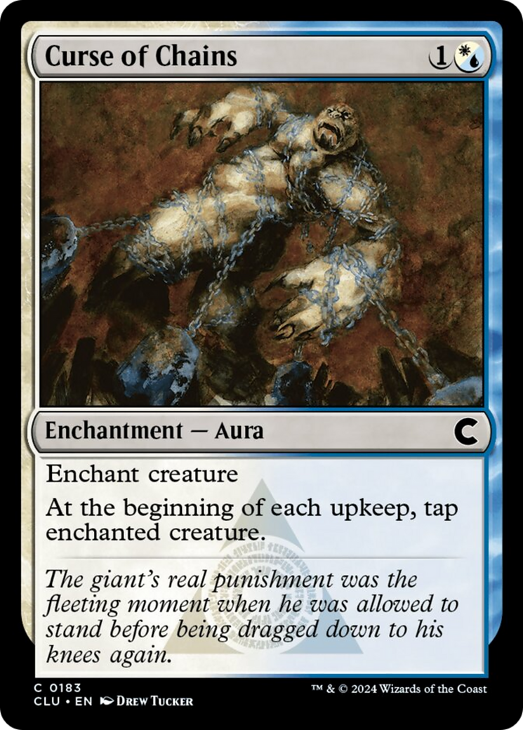 Curse of Chains [Ravnica: Clue Edition] | Dumpster Cat Games