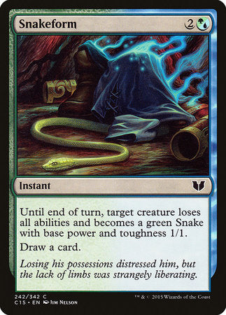 Snakeform [Commander 2015] | Dumpster Cat Games
