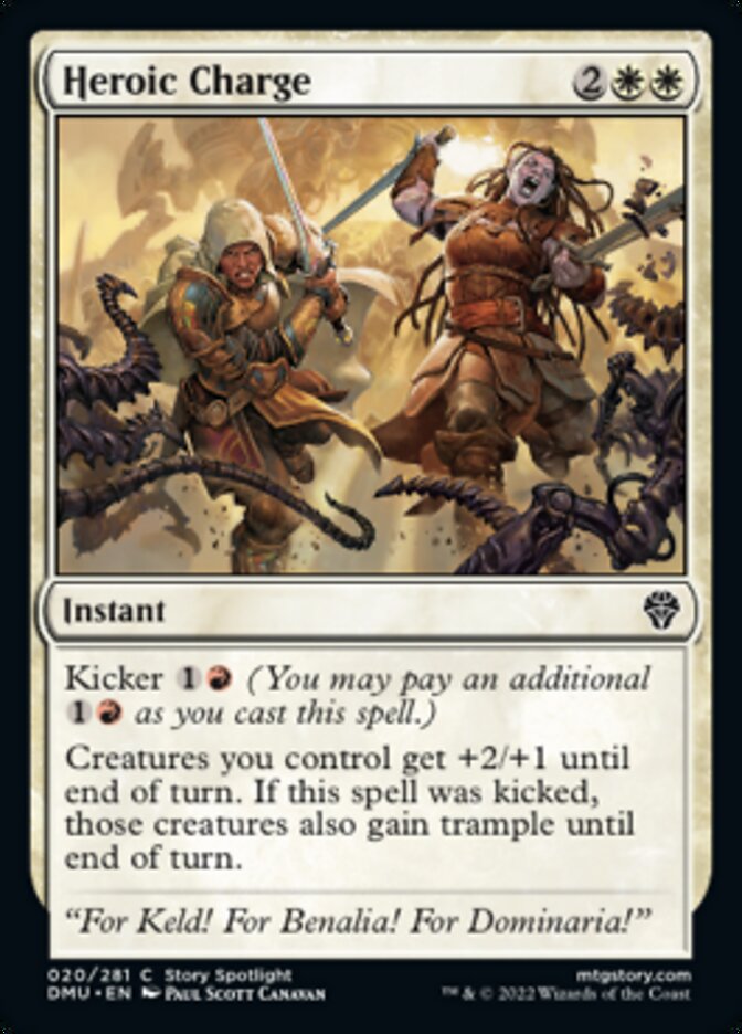 Heroic Charge [Dominaria United] | Dumpster Cat Games
