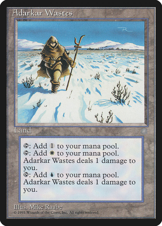 Adarkar Wastes [Ice Age] | Dumpster Cat Games