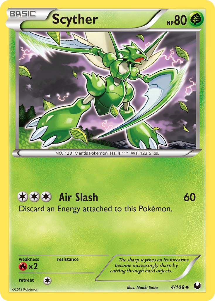 Scyther (4/108) [Black & White: Dark Explorers] | Dumpster Cat Games