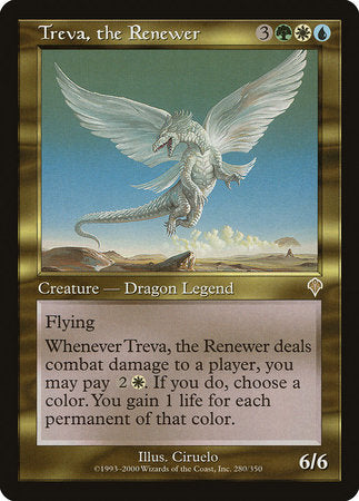Treva, the Renewer [Invasion] | Dumpster Cat Games