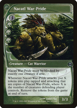 Nacatl War-Pride [Future Sight] | Dumpster Cat Games