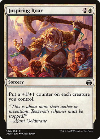 Inspiring Roar [Aether Revolt] | Dumpster Cat Games