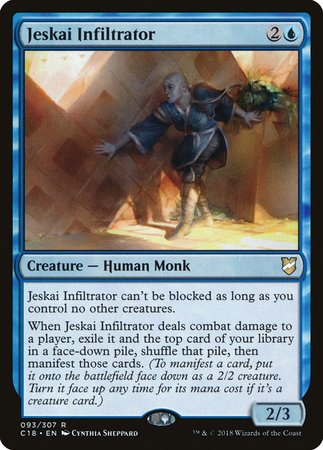 Jeskai Infiltrator [Commander 2018] | Dumpster Cat Games
