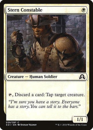 Stern Constable [Shadows over Innistrad] | Dumpster Cat Games