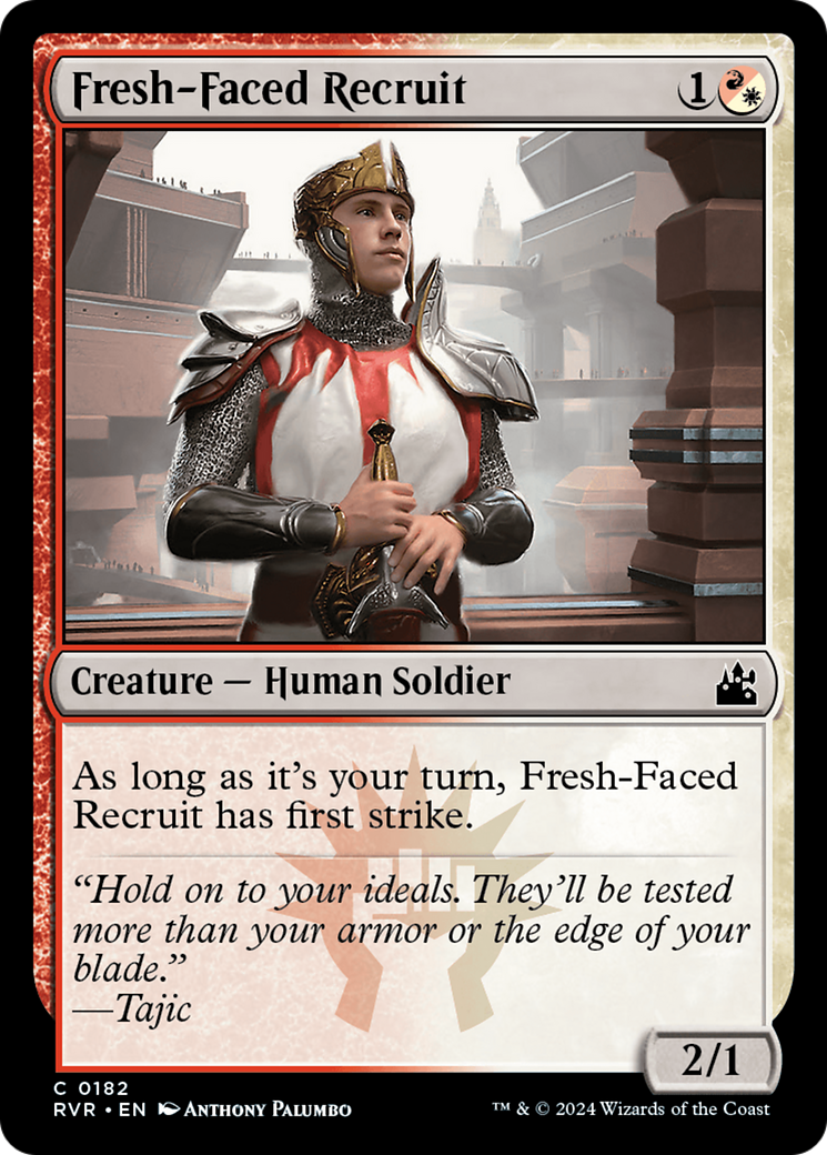 Fresh-Faced Recruit [Ravnica Remastered] | Dumpster Cat Games