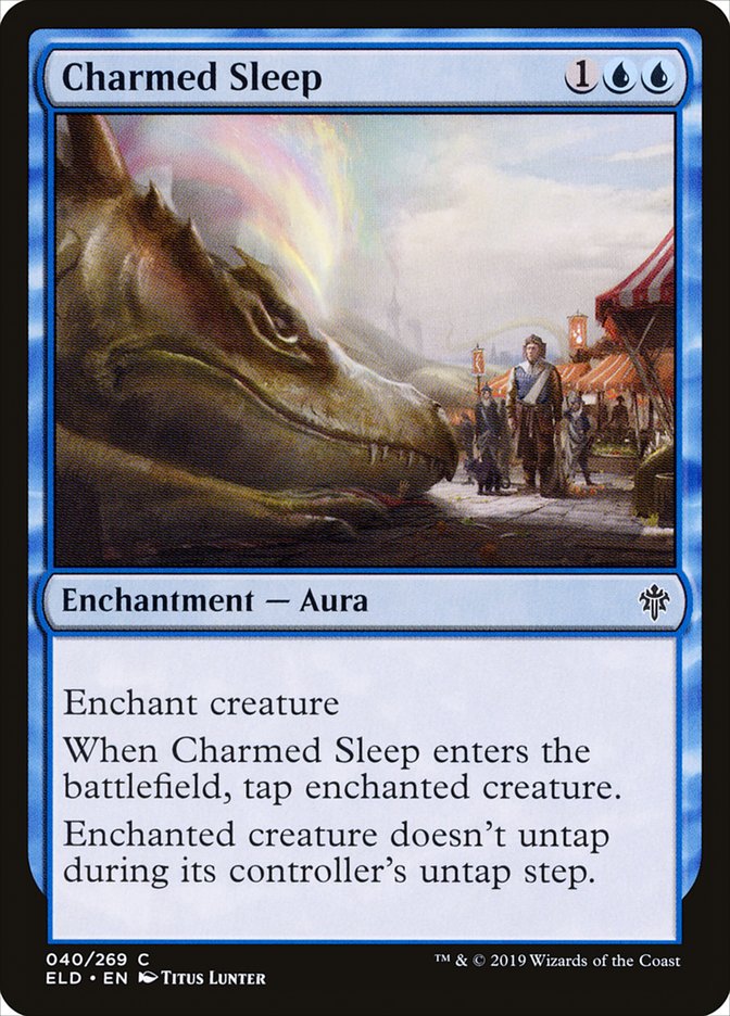 Charmed Sleep [Throne of Eldraine] | Dumpster Cat Games