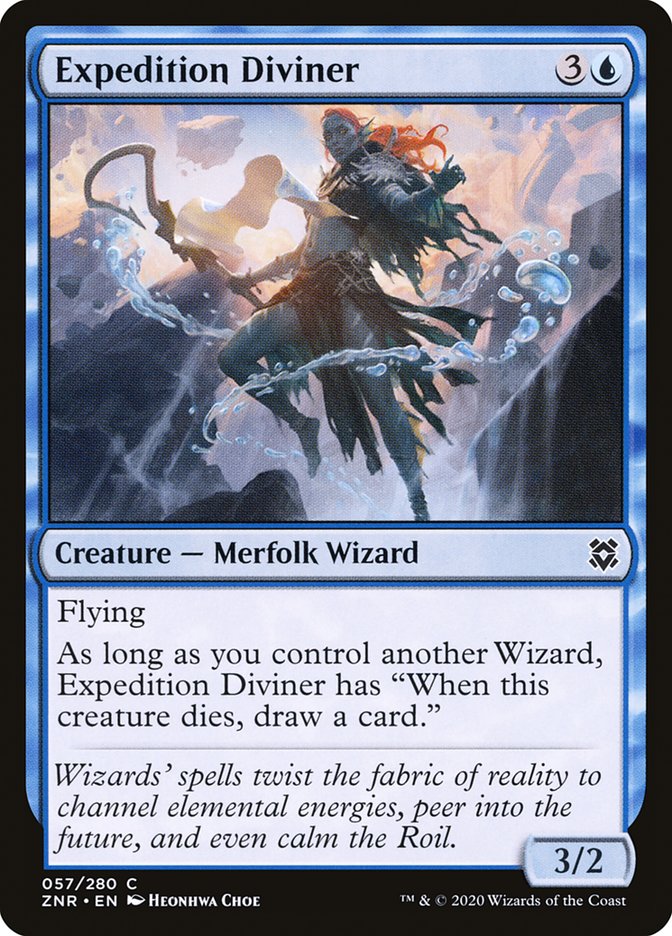 Expedition Diviner [Zendikar Rising] | Dumpster Cat Games