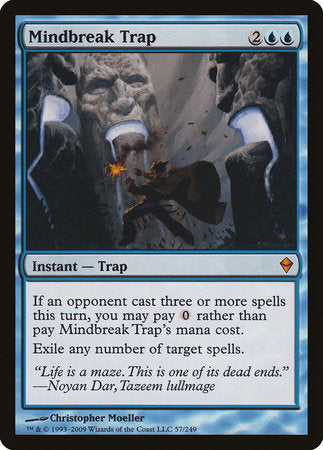 Mindbreak Trap [Zendikar] | Dumpster Cat Games
