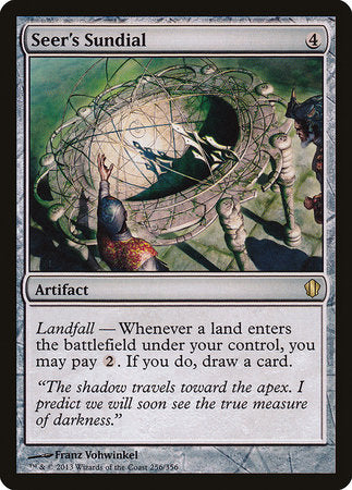 Seer's Sundial [Commander 2013] | Dumpster Cat Games